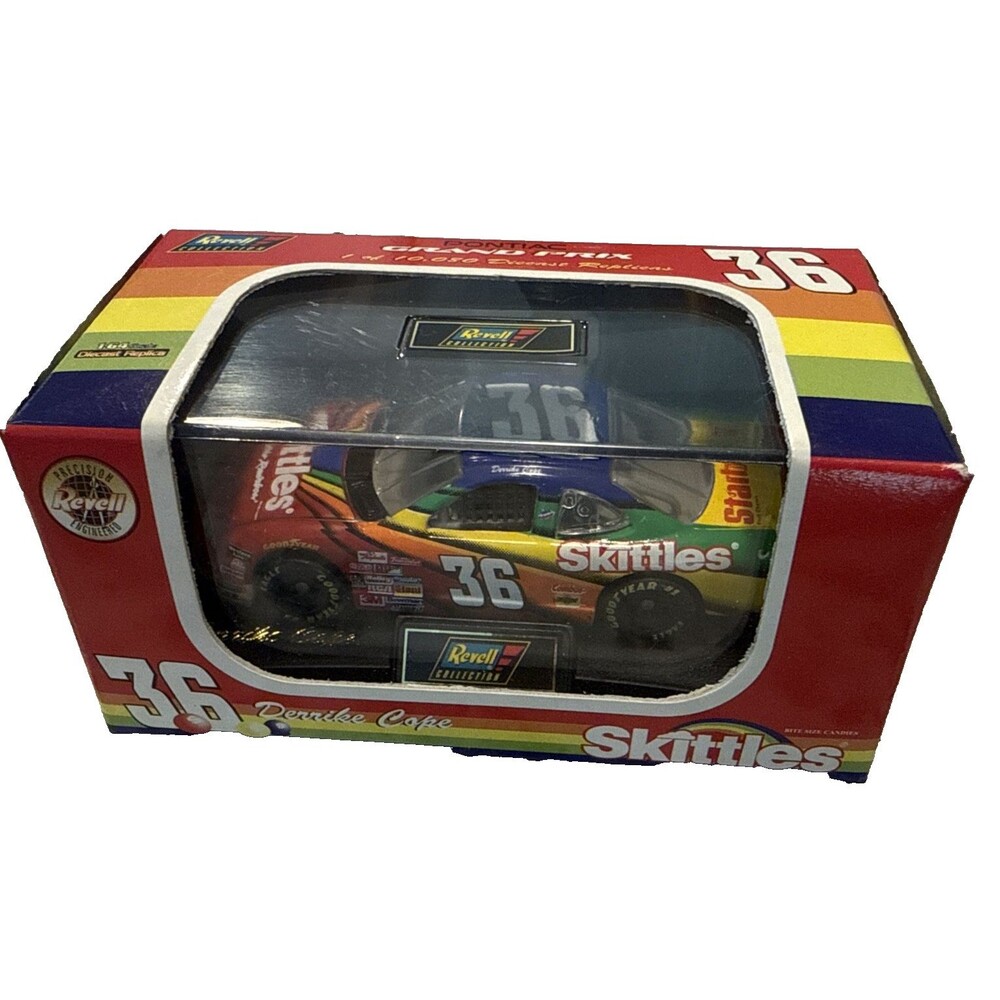 1997 Derrike Cope #36 Skittles 1/64 Scale NASCAR Diecast Action RCCA HO Boxed